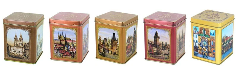 Plechová dóza Praha Hradčany 100g