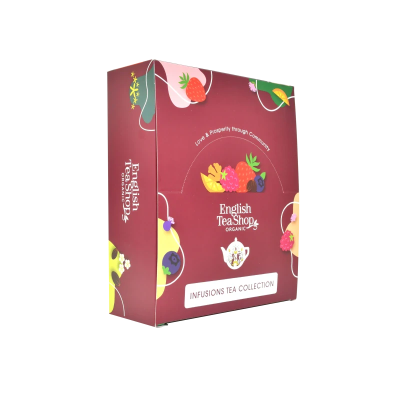 ETS Kolekce ovocných a bylinných čajů 30 pyramid