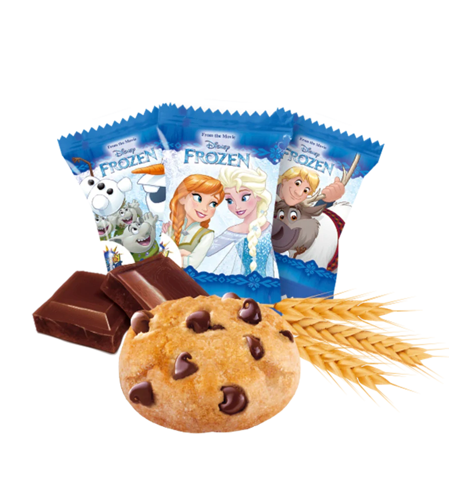 Adventní kalendář Frozen se sušenkami 132g