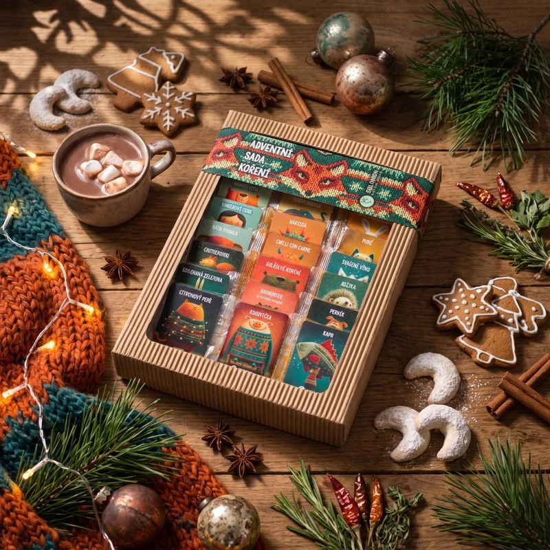 Adventní sada koření Adventní kalendář