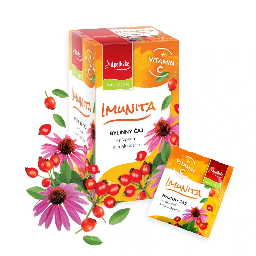 Apotheke čaj Imunita  vit. C 20x1,5g