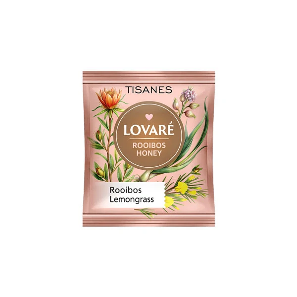 LOVARÉ Rooibos Honey 24 sáčků, bylinný čaj