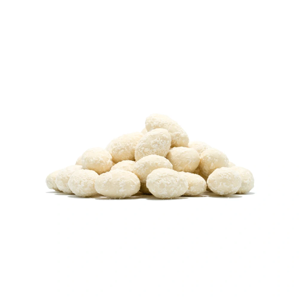 Grizly Mandle v bílé čokoládě s kokosem 250g