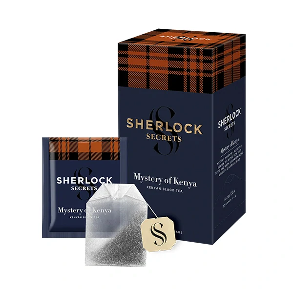Sherlock Secrets Mystery of Kenya porcovaný čejný čaj 22 sáčků