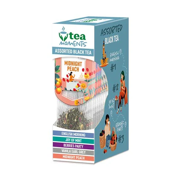 Tea Moments Assorted Black Tea 15 sáčků