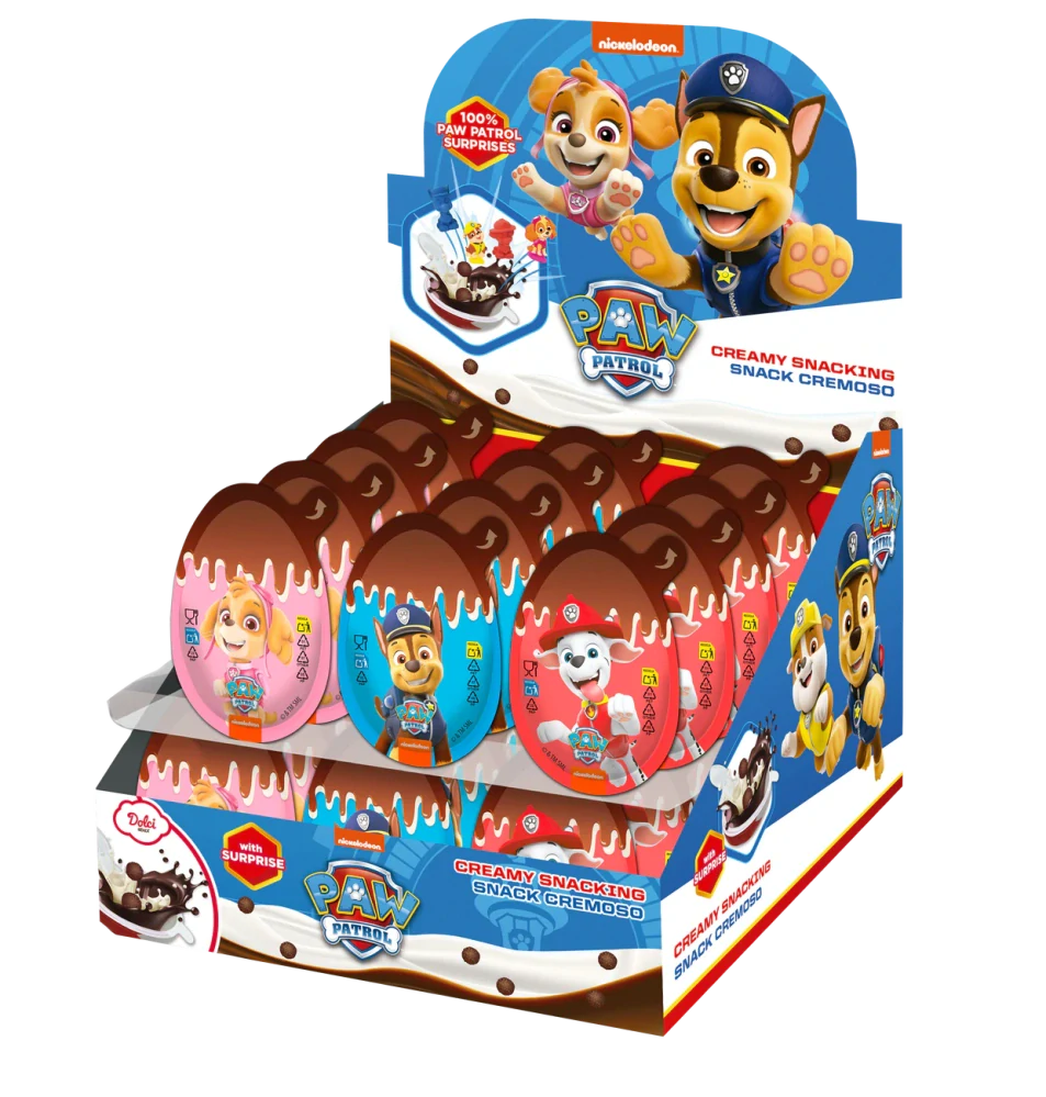 Tlapková Patrola Vajíčko s překvapením s krémem 17,5g