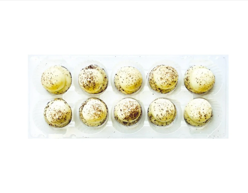 DESOBRY Sušenky s bílou čokoládou a vanilkovou náplní Perle Vanille 95g