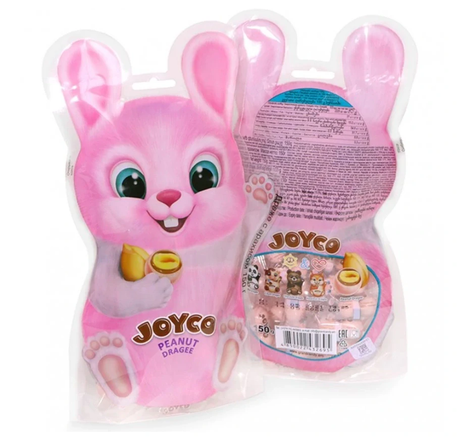 JOYCO ZAJÍČEK Arašídové dražé 50g