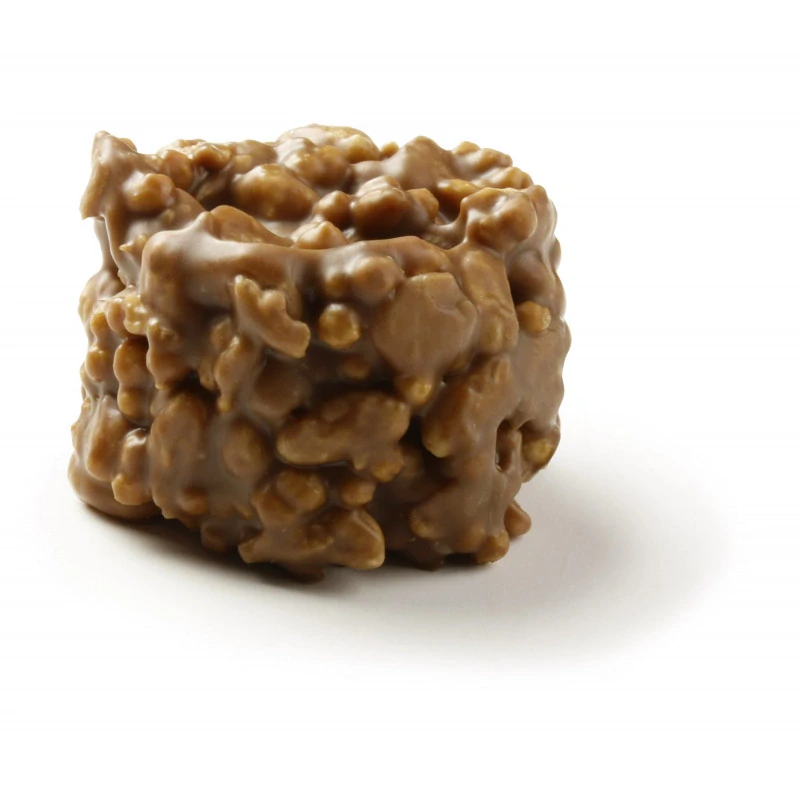 Noble Clusties mléčná čokoláda s rýžovými křupinkami a kousky karamelu 50g