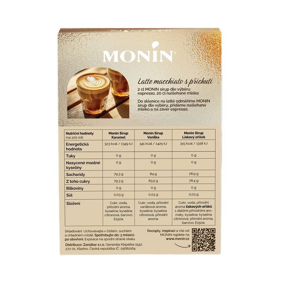 Monin set 3x5cl Coffee