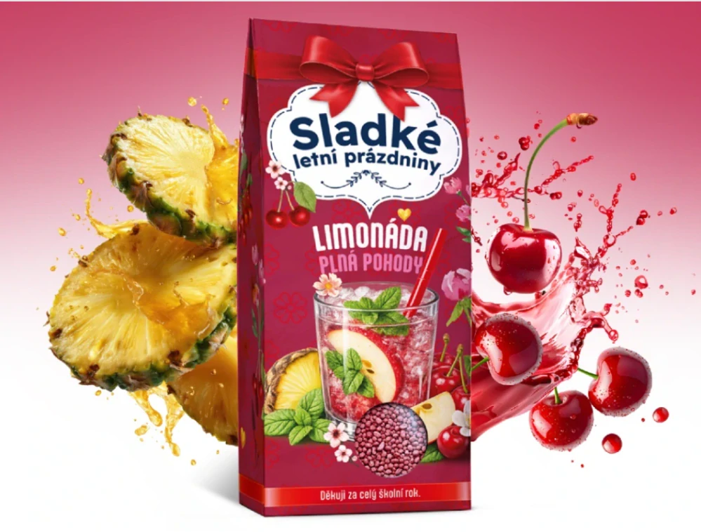 Sladké letní prázdniny Limonáda plná pohody 40g