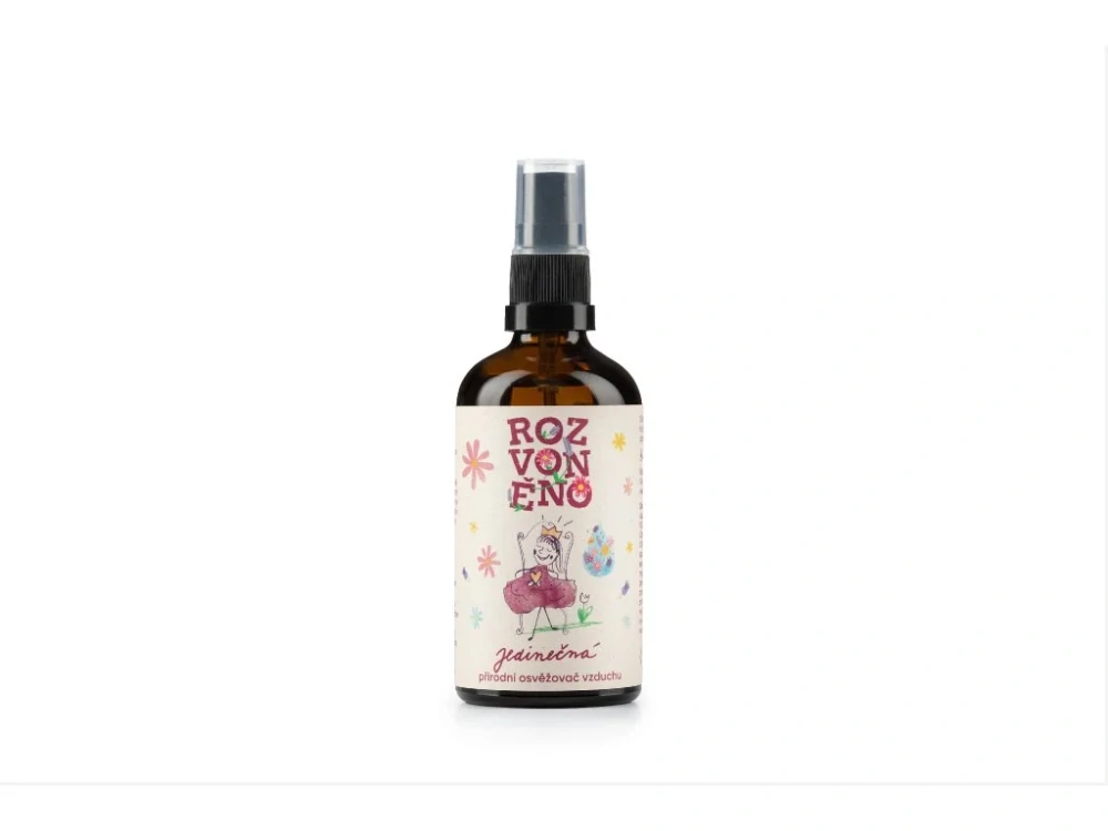 Rozvoněno JEDINEČNÁ - přírodní osvěžovač vzduchu s BIO geránií a palmovou růží