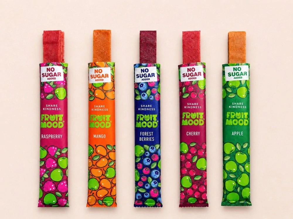 Fruit Mood ovocné plátky bez přidaného cukru box 10ks