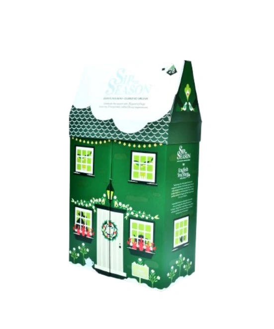 ETS Chatka Čajový Adventní kalendář 28 pyramidek 56g