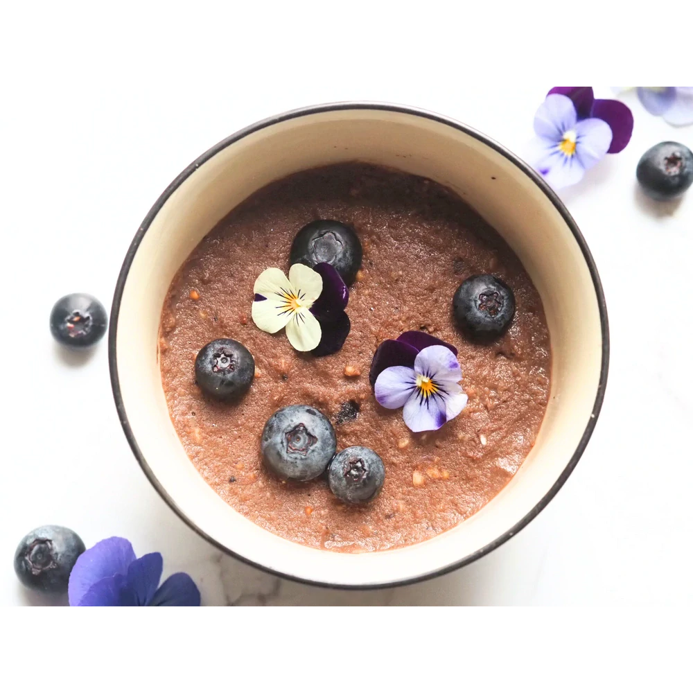 Topnature LOW CARB kaše kakao, borůvka 60g