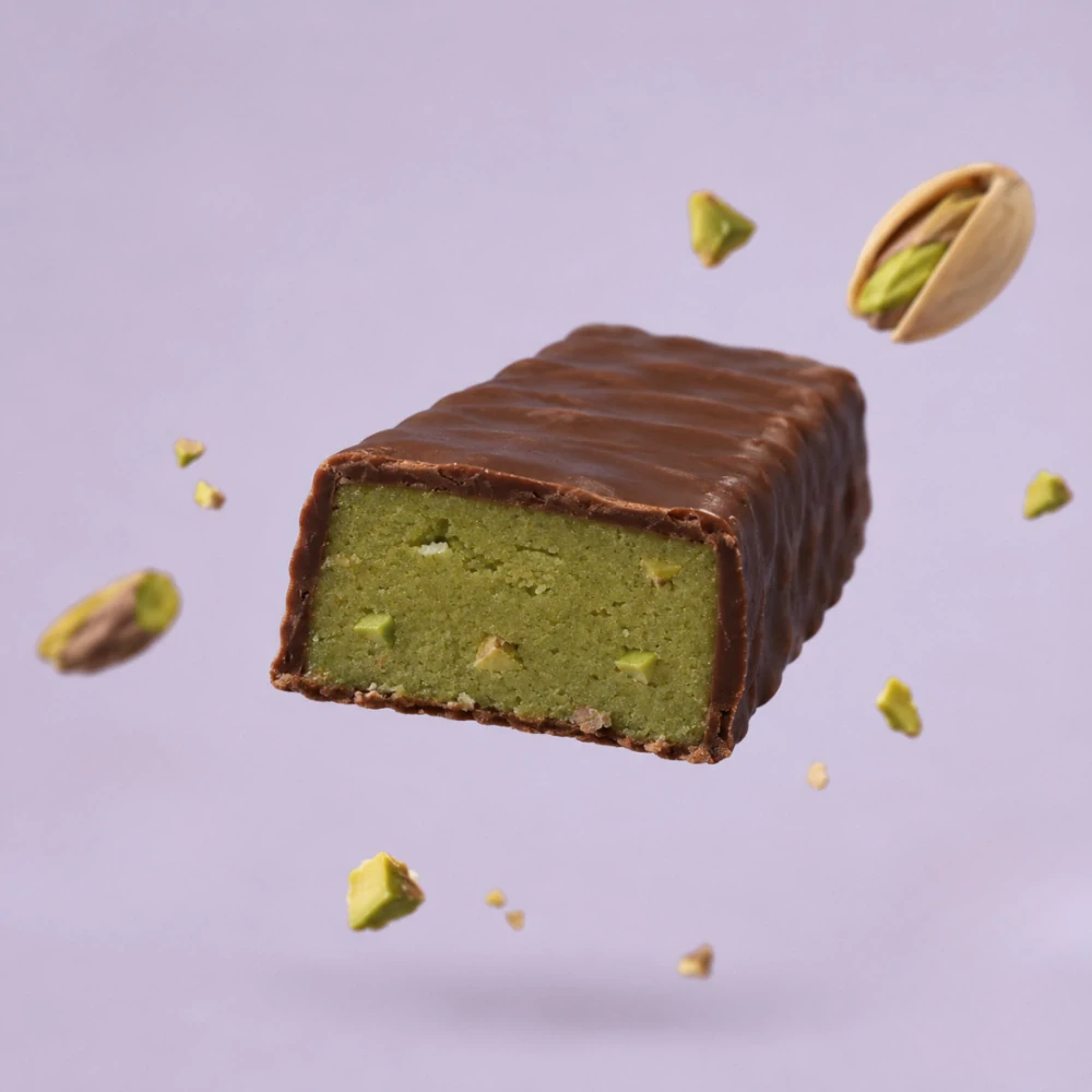 Topnature No Added Sugar protein tyčinka PIstácie  40 g