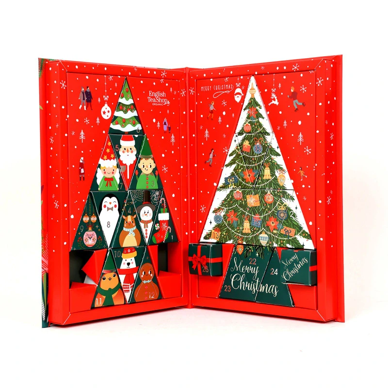 ETS Adventní kalendář červená kniha Pyramidový čaj