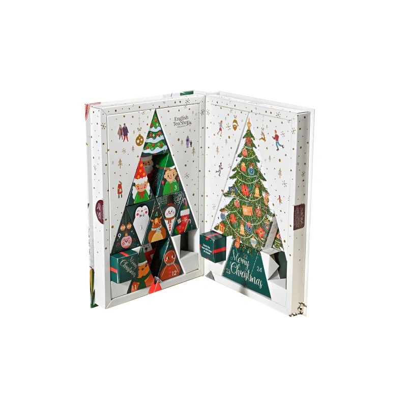 ETS Adventní kalendář bílá kniha Pyramidový čaj 