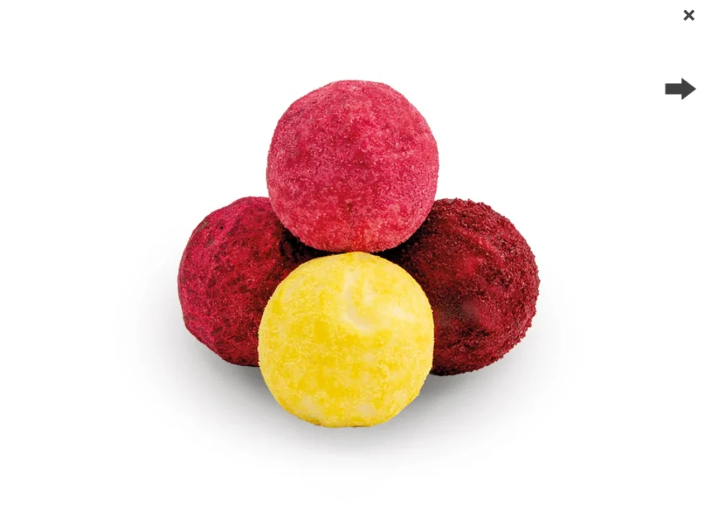 Červené baňky výběr čokoládových truffles 200g