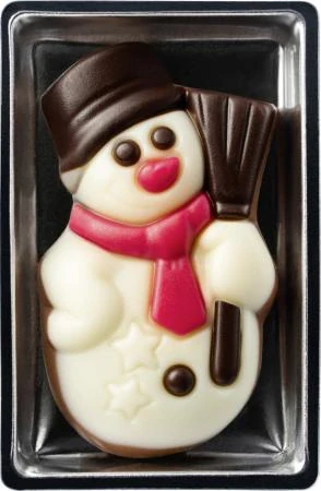 Figurka Čokoládový stromeček, sněhulák nebo mikuláš 10g