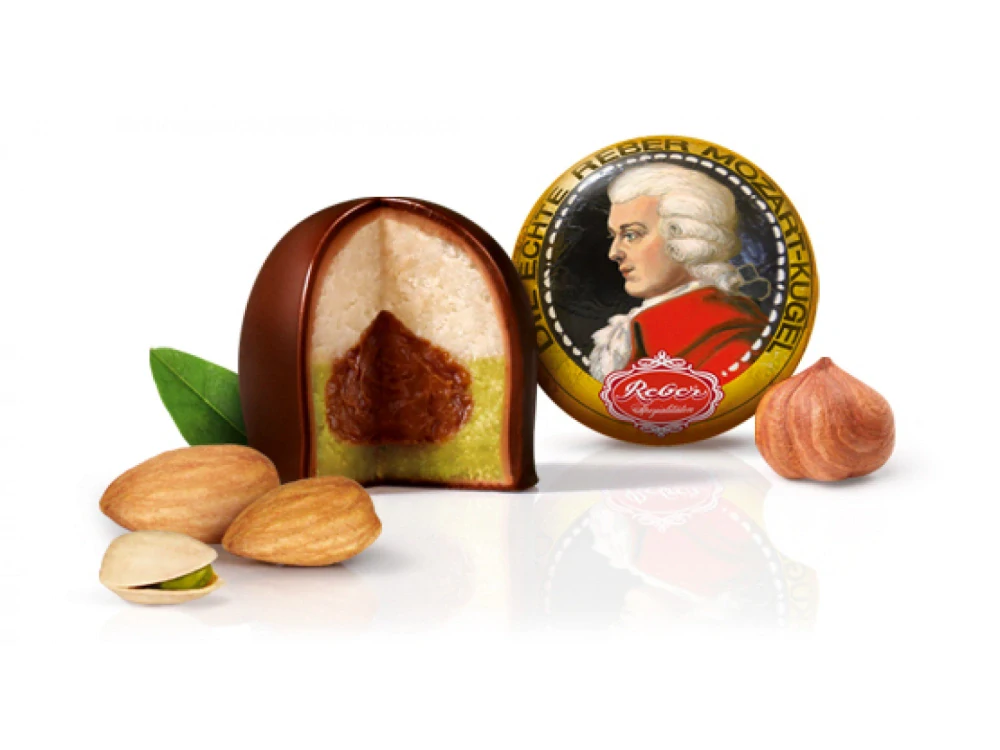Reber Mozart Baroko ve vánočním balení 120g