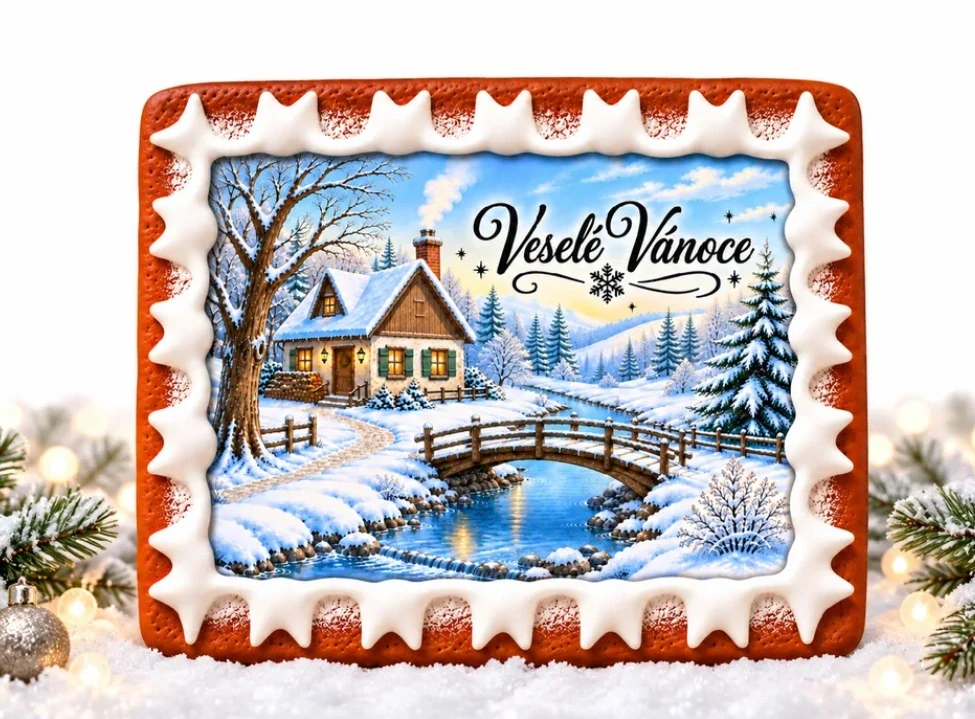 Vánoční medový perník 50g