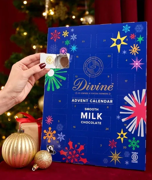 Divine adventní kalendář se srdíčky 85g
