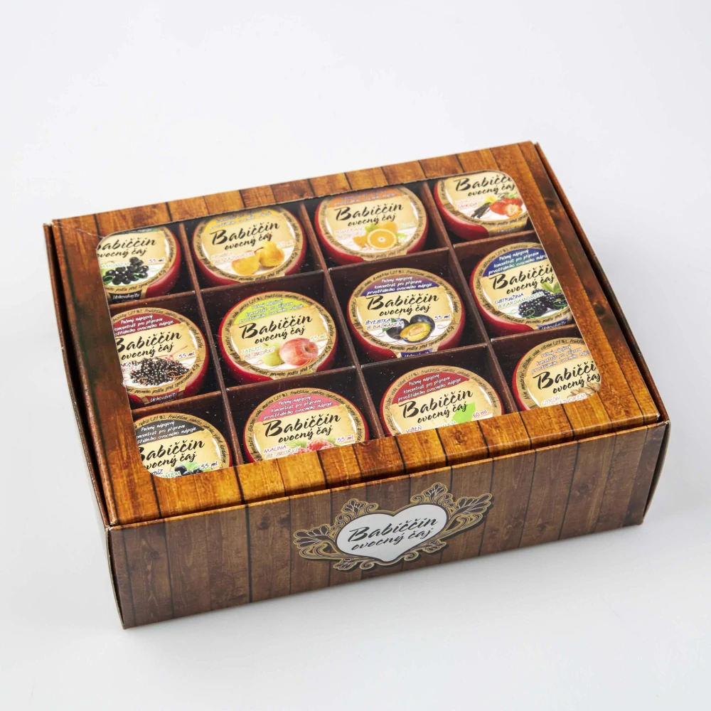 Dárkové balení pečených čajů 12 x 60ml