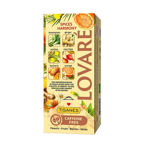 LOVARÉ Spices Harmony 43,2g 24 sáčků, bylinný čaj