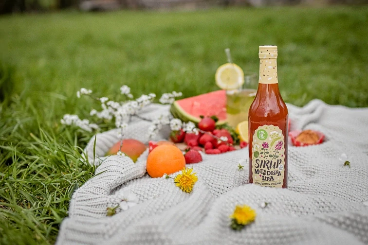 Koldokol Mateřídouška a lípa sirup 500 ml