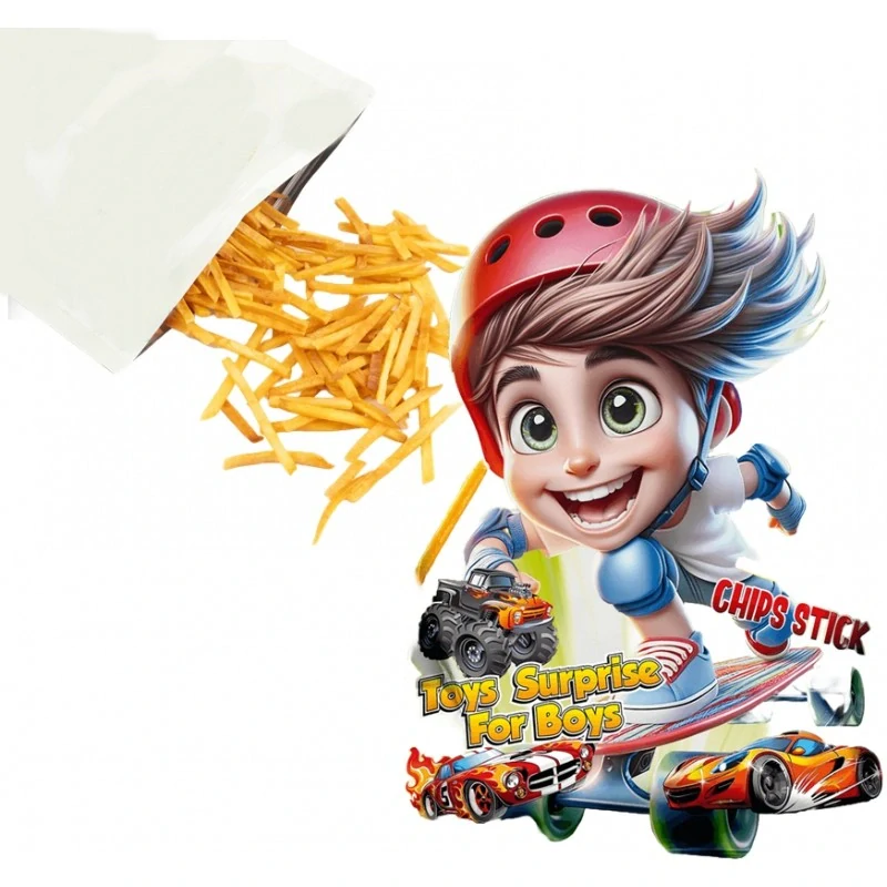 Big Surprise Boy Chips Stick 30g s překvapením