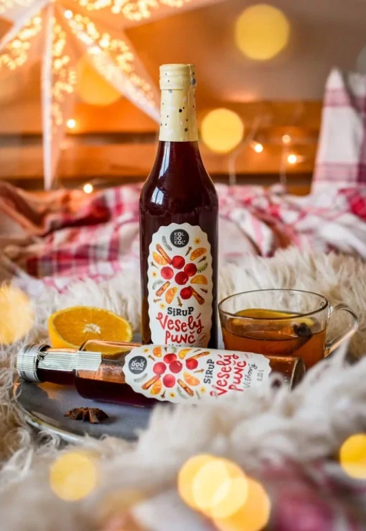 KOLDOKOL  Višňový veselý punč sirup 500 ml