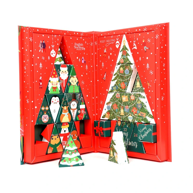 ETS Adventní kalendář červená kniha Pyramidový čaj