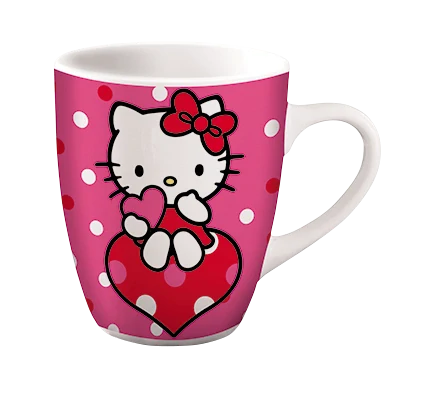 Hrnek Hello Kitty s čokoládovými bonbóny