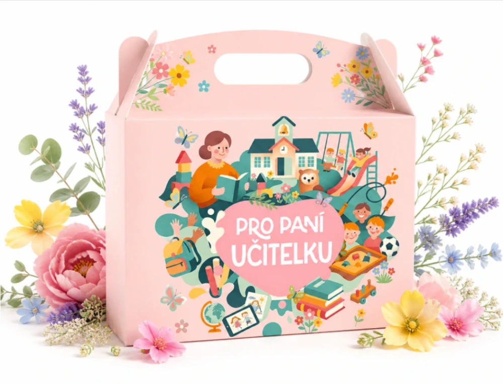 Dárkový box Děkuji za krásnou školku