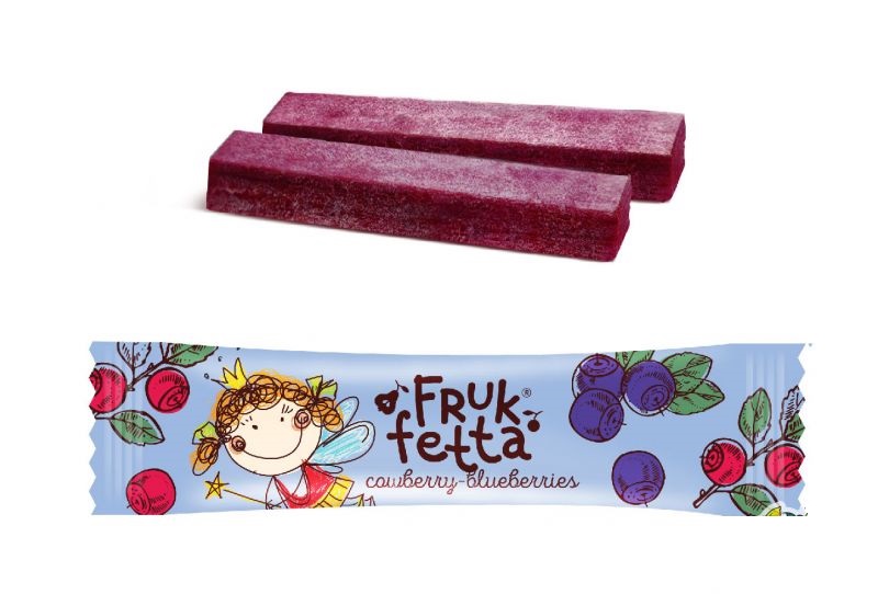 Mini ovocné tyčinky Frukfetta Mix Berries 120g