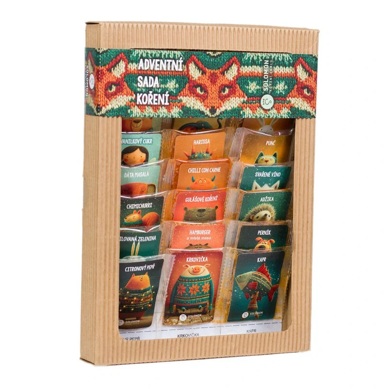 Adventní sada koření Adventní kalendář
