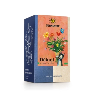 Sonnentor porcovaný čaj Děkuji  27g