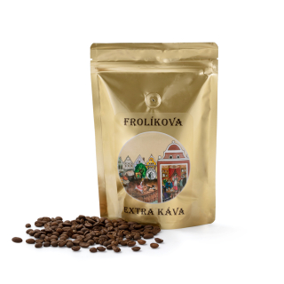 Frolíkova extra káva zrno 500g