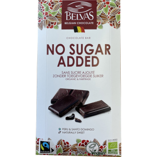 Belvas hořká 54 % čokoláda bez přidaného cukru 90g
