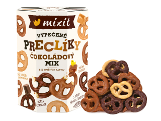 Mixit  preclíky mix v čokoládě 250g