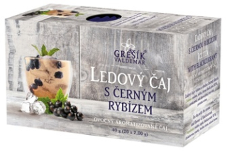 Ledový čaj s černým rybízem