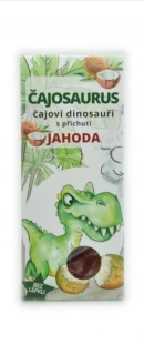 Čajosaurus čajoví dinosauři s příchutí jahod 50g