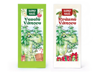 Čajoví dinosauři Vánoční 50g
