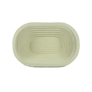 Ošatka z lisované celulózy oválná vroubek 750g