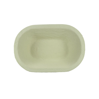Ošatka z lisované celulózy oválná bez vzoru 750g