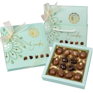 Bolci Garden čokoládové pralinky 130g s dárkovou taškou