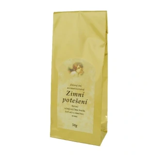 Zelený čaj Zimní potěšení s andělem 50g