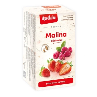 Apotheke  Malina a jahoda 20x2g
