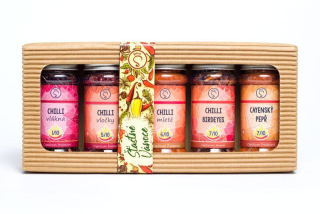 Vánoční Dárková sada koření CHILLI